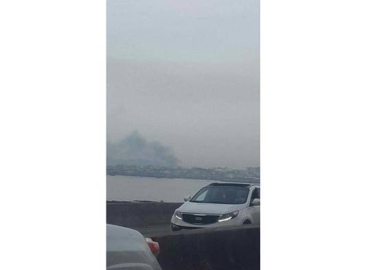 Se incendia embarcación cerca del Estadio Maracaná, en El Chorrillo.