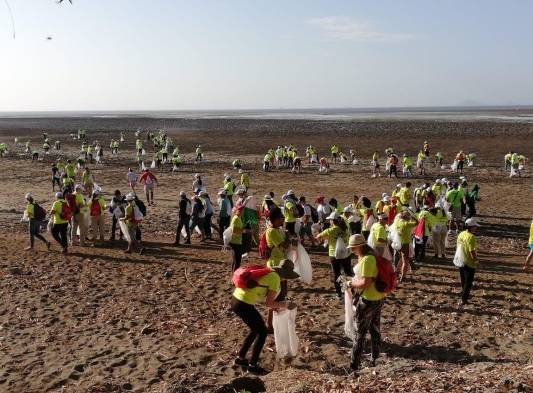 Voluntarios de la JMJ vivieron una mañana ecológica 