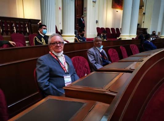 Panameños presentes en la toma de posesión de Pedro Castillo