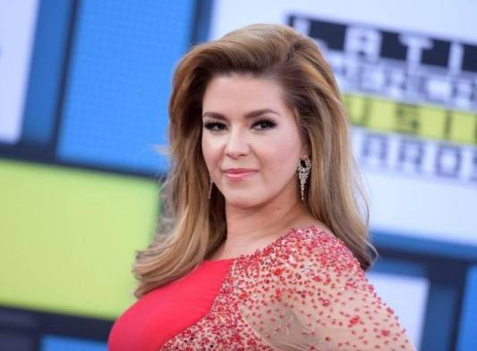 La modelo y actriz venezolana, Alicia Machado