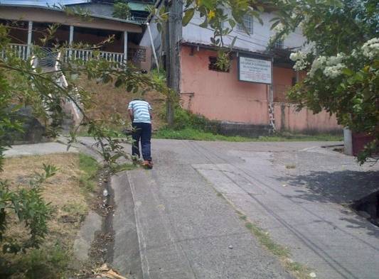 Área panorámica donde se dio el hecho.