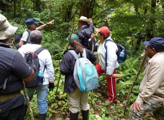 Horacio estuvo acompañado por tres miembros de su familia, quienes creen en él y lo cuidan.