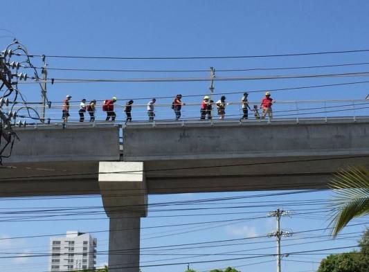 Usuarios del Metro quedaron varados.