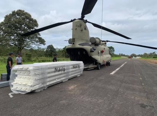 Panamá y Estados Unidos desarrollan ejercicios humanitarios en la comarca Ngäbe Buglé 