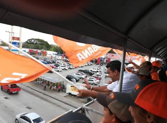 Lombana realizó su cierre de campaña en Panamá Oeste