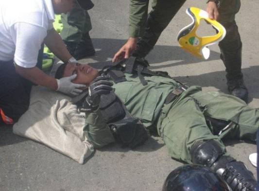 Varios linces terminaron con golpes y heridas tras una persecución en la provincia de Colón.