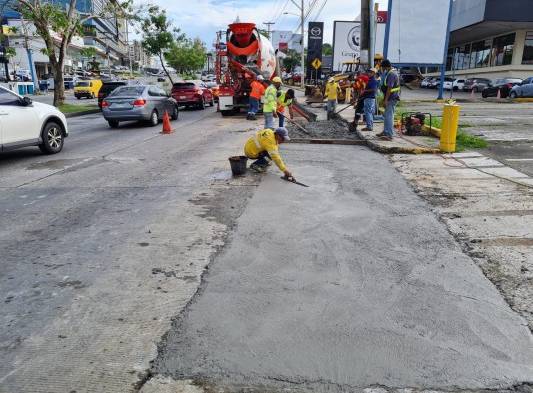 Culmina reparación de losas en la Tumba Muerto 