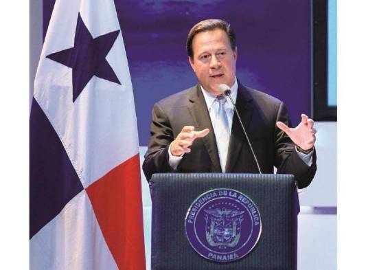 Presidente de Panamá, Juan Carlos Varela.