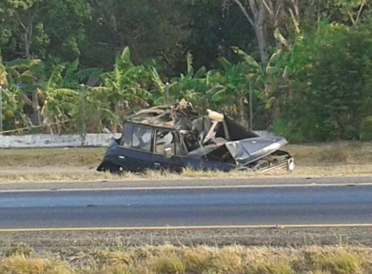 Muere al estrellarse con una mula