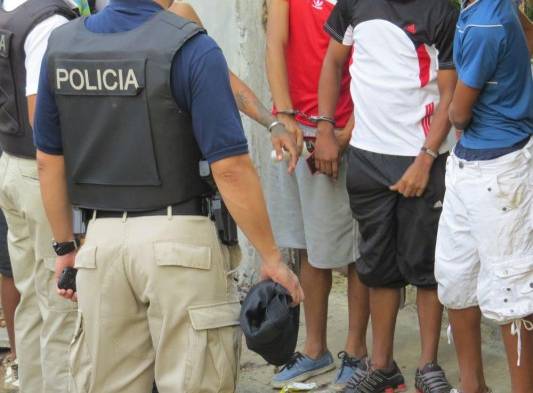 Capturan a diez presuntos pandilleros en David, provincia de Chiriquí