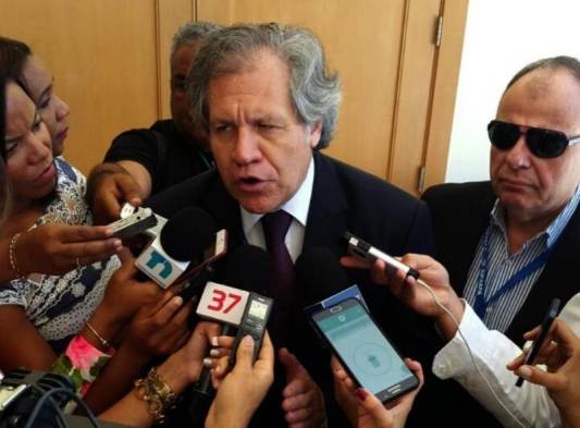 Luis Almagro,secretario general de la Organización de los Estados Américanos .