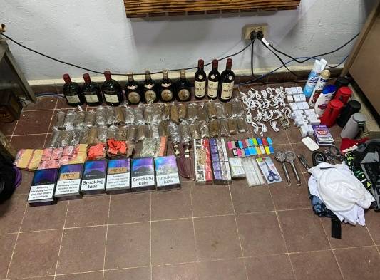 Escondían artículos prohibidos en un basurero de La Joyita