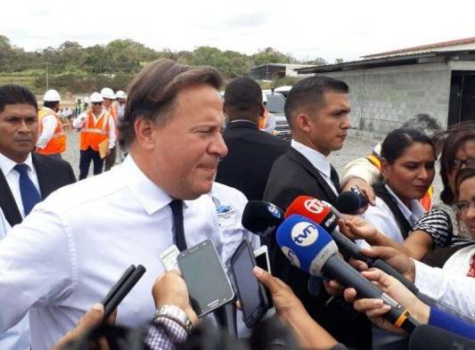 Presidente Juan Carlos Varela.