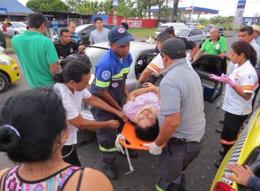Heridos fueron trasladados al hospital