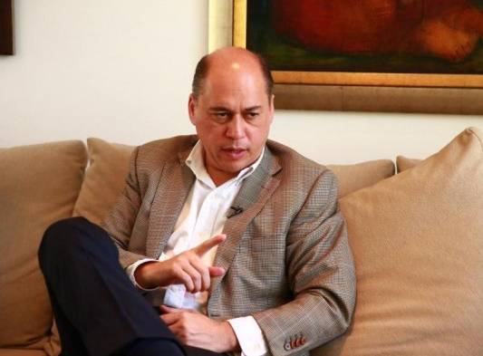 Ministro de Seguridad Rodolfo Aguilera..