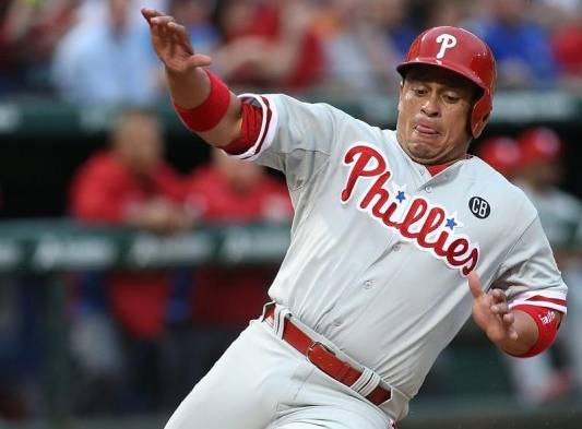 El panameño, Carlos Ruiz se fue en blanco.