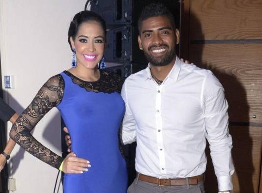 Ingrid González y su esposo ‘Gavilán’.