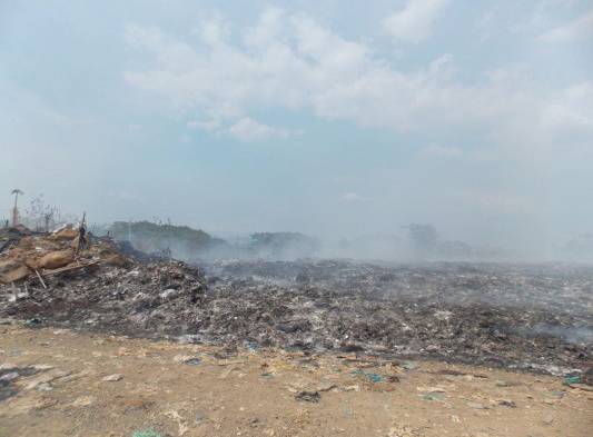 Vertedero maneja 131 toneladas de basura por día entre los distritos de Atalaya, Soná y Santiago.
