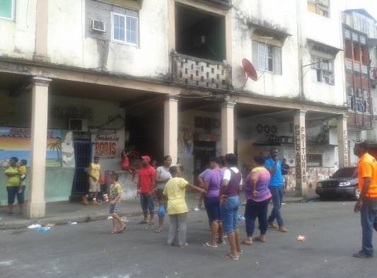 Protestas en Colón.