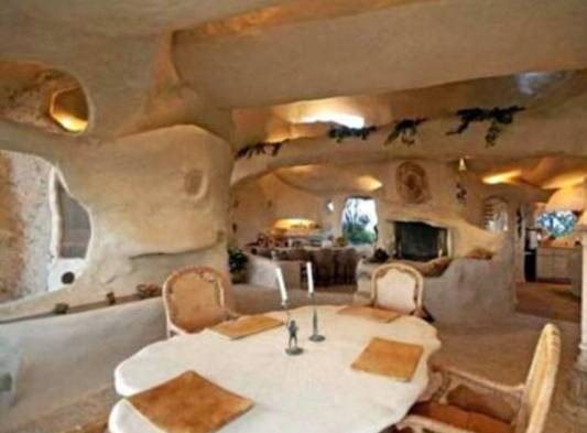 La casa real de los Picapiedra