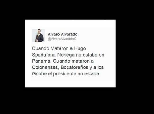 Álvaro Alvarado reacciones tras amenaza en su contra..