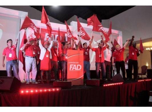 En 2013, el FAD se constituyó en partido político, sin embargo al no obtener los votos requeridos en las Elecciones Generales del 4 de mayo de 2014, el partido fue declarado extinguido.