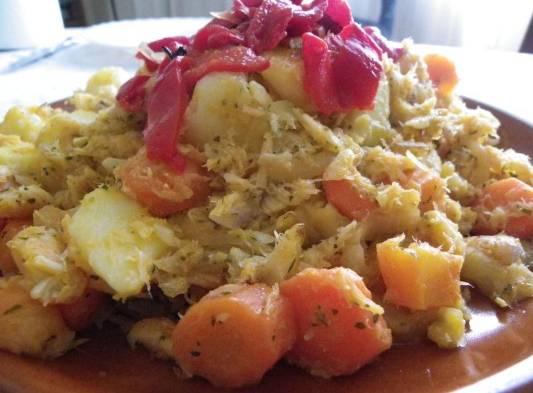 Prepare un rico bacalao