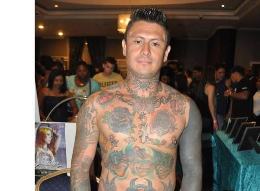 Los chicos con sus artes.