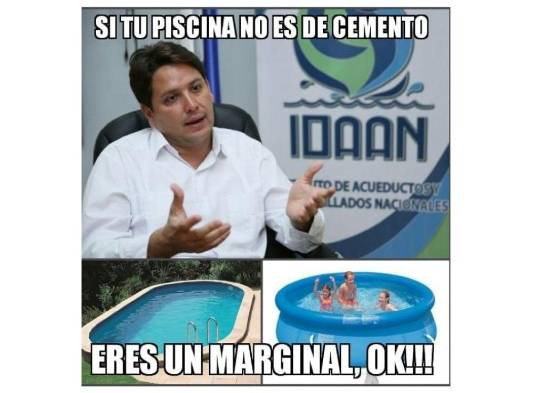 Director del Idaan desata ola de memes y burlas en las redes sociales