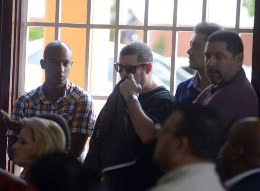 La gente de ‘La Cáscara’ llegó a la iglesia.