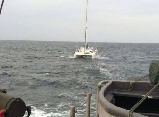 Los seis náufragos estuvieron 19 horas a la deriva