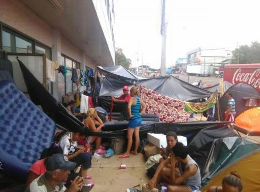 Foto ilustrativa de estancia de cubanos en Panamá.