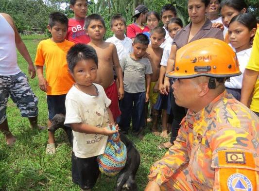 Valentín, su cara, hinchada por tórsalos.