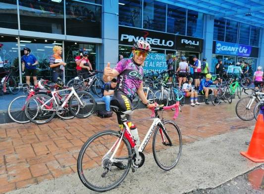 La bicicleta le salvó la vida