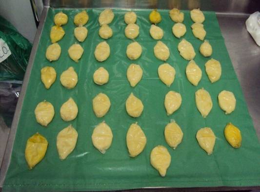 Muestra de preservativos.