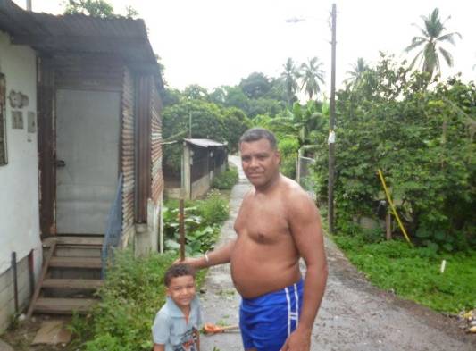 Pestilencia en las veredas de Cabuya