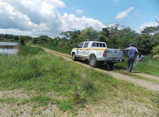 Funcionarios de la ANAM hicieron una inspección.
