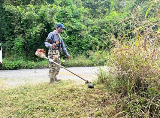 Limpian la vía principal hacia Veracruz