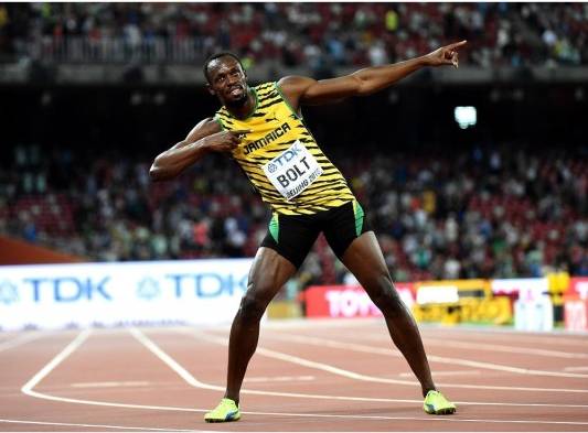 Usain Bolt ganó los 100 metros lisos.