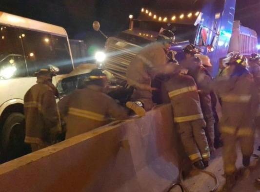 En el accidente murió una persona y otras seis resultaron heridas.