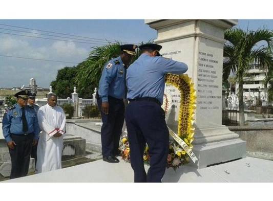 Conmemoran 101 años de la tragedia del polvorín.
