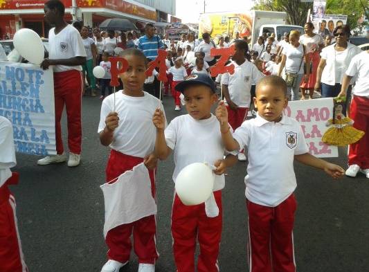 No quieren ser tocados por la violencia.