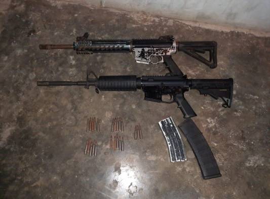 Incautan fusiles M4 en allanamientos en Panamá Oeste 