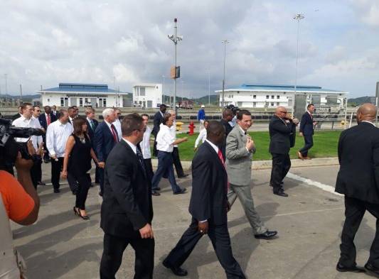 Mike Pence y su visita al territorio canalero