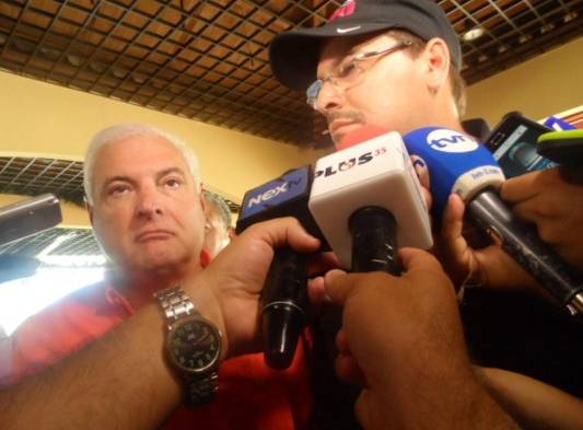 Arias dijo que el encuentro con Martinelli fue casual.