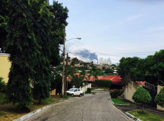 Incendio en Costa del Este.