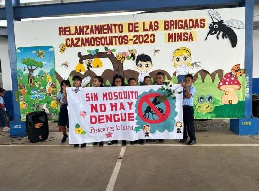 Relanlanzamiento de la campaña Brigada Casa Mosquito en Panamá Oeste