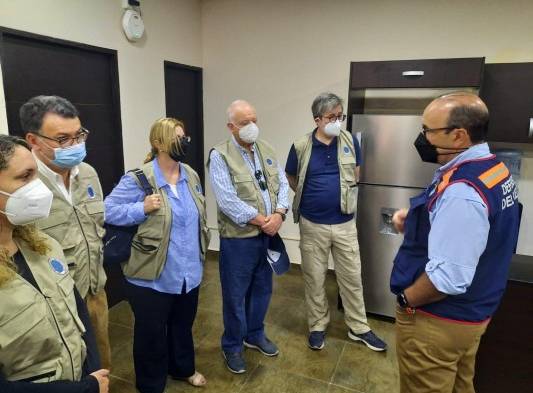 Defensoría y CIDH visitan estaciones de migrantes en Darién por el caso Velez Loor