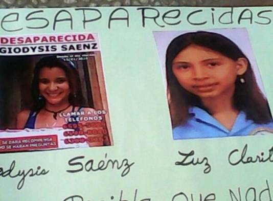 Giodysis Analen Saénz (izq.) y Luz Clarita Domínguez (der.) fueron vistas por última vez en Las Tablas, provincia de los Santos. Hay un sujeto que está siendo investigado por ambos casos
