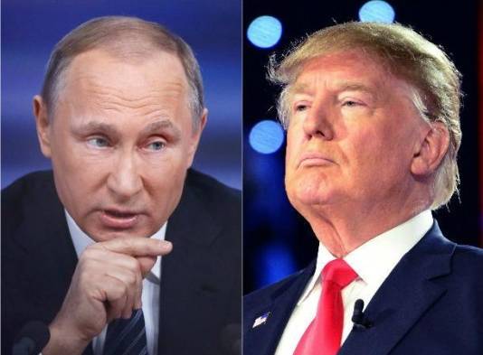 Vladímir Putin y Donald Trump.